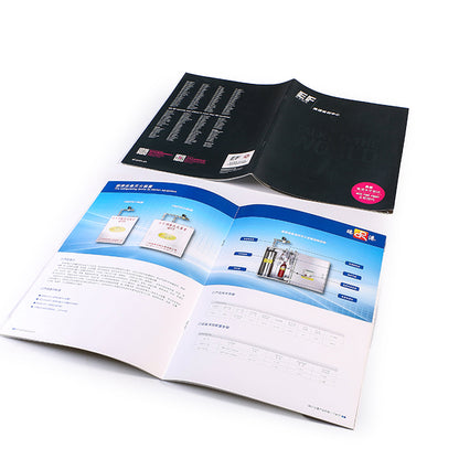 Low Price Personalized Advertising Book & Flyer Printing Full Color CMYK Custom Logo Promotional Brochure Leaflet Wholesale Printing Service