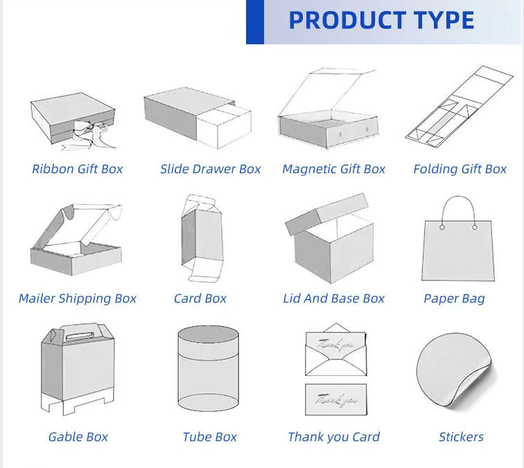 Custom Design Paper Cardboard Shipping Boxes Eco Recyclable Foldable Corrugated Mailer Carton Custom Logo Print Apparel Cosmetic Gift E-commerce Packaging OEM Wholesale