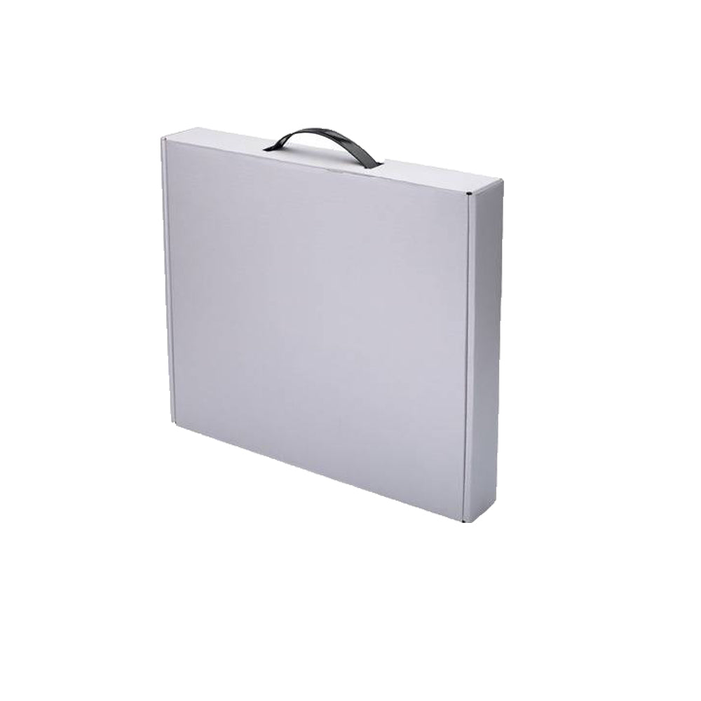 Custom Printed Corrugated Carrying Cases Mailer Box Recyclable Portable Handle Shipping Carton For Apparel Cosmetic Gift E-commerce Packaging