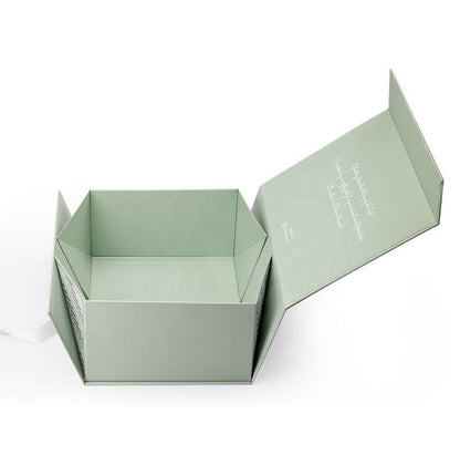 Custom Logo Foldable Magnetic Premium Luxury Rigid Gift Box Recyclable Collapsible Flip Packaging Box For Cosmetic Jewelry