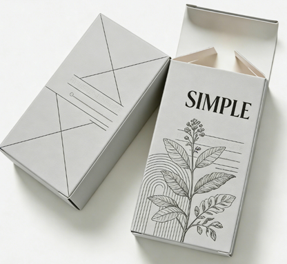 Custom Blind Box Carton Packaging Recyclable Art Paper Mystery Surprise Box Custom Logo For Collectible Figurine Toy Mini Gift Cosmetic Countdown Packaging