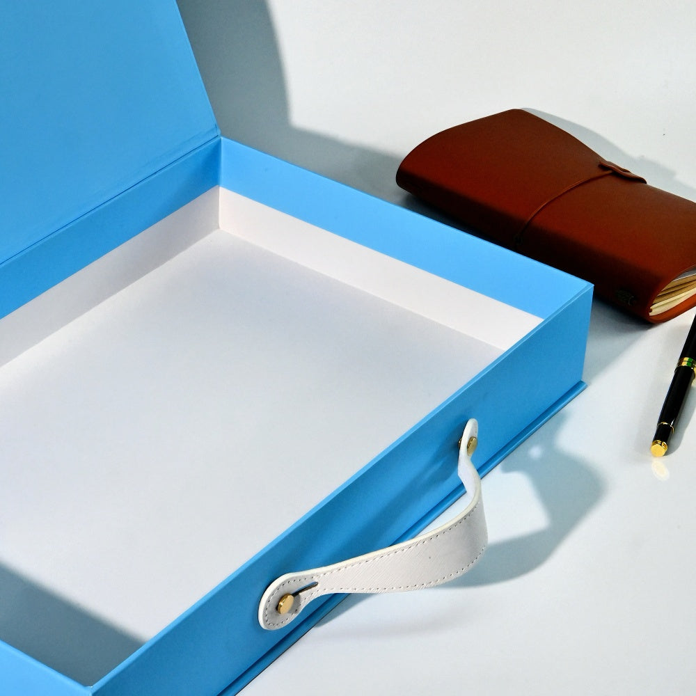 Custom Eco Friendly Rigid Book Shaped Gift Box Magnetic Closure Recyclable Paper Packaging For Cosmetic Jewelry Wellness Gift