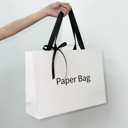 Factory Direct Classic Supermarket Paper Bags Eco Recyclable Custom Logo For Grocery Fruit Vegetable Retail Takeaway Pack