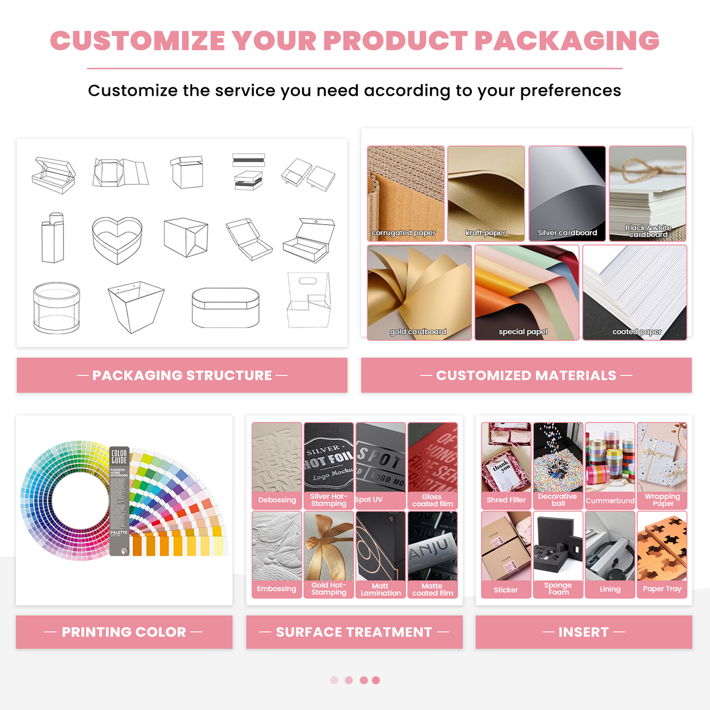 Custom Printed Handmade Rigid Cardboard Gift Box Magnetic Closure Luxury Foldable Paper Packaging With Ribbon For Cosmetic Jewelry Apparel Holiday Gift