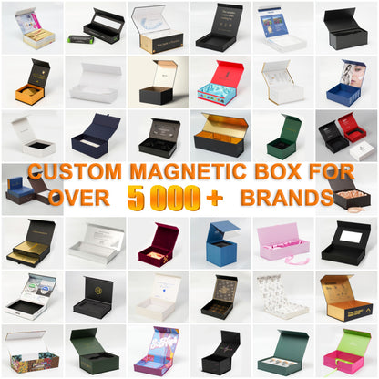 Hot Sale Custom Logo Foldable Magnetic Rigid Gift Box Recyclable Flat Pack Luxury Flip Lid Packaging Carton Custom Size Contact Us For Premium Sustainable Packaging Solutions