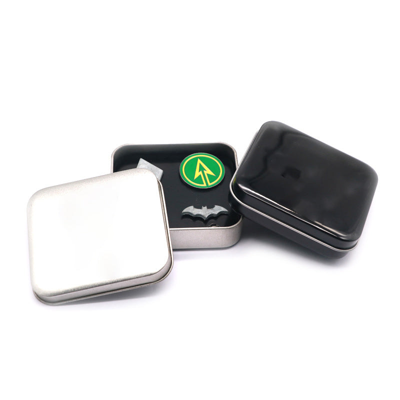 Versatile Square Tin Box Customizable Storage Custom Logo Recyclable Tinplate Metal Case For Tea Candy Hardware Jewelry Gift Pack