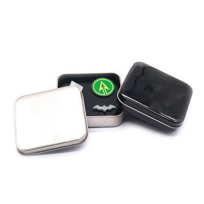 Versatile Square Tin Box Customizable Storage Custom Logo Recyclable Tinplate Metal Case For Tea Candy Hardware Jewelry Gift Pack