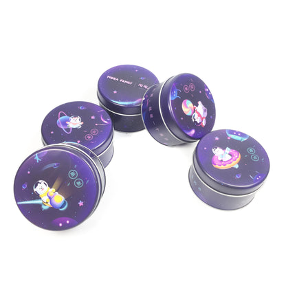 Customized Round Shape Colourful Mini Tin Box Custom Logo Food Grade Metal Can For Mint Candy Lip Balm Jewelry Gift Pack