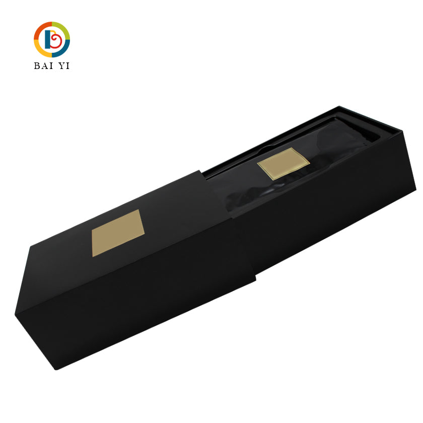 Wholesale Custom Logo Printed Rigid Cardboard Pull Sliding Drawer Gift Box Velvet EVA Lined Jewelry Cosmetic Eyewear Packaging Custom Size Contact Us For Branded Drawer Box Solutions