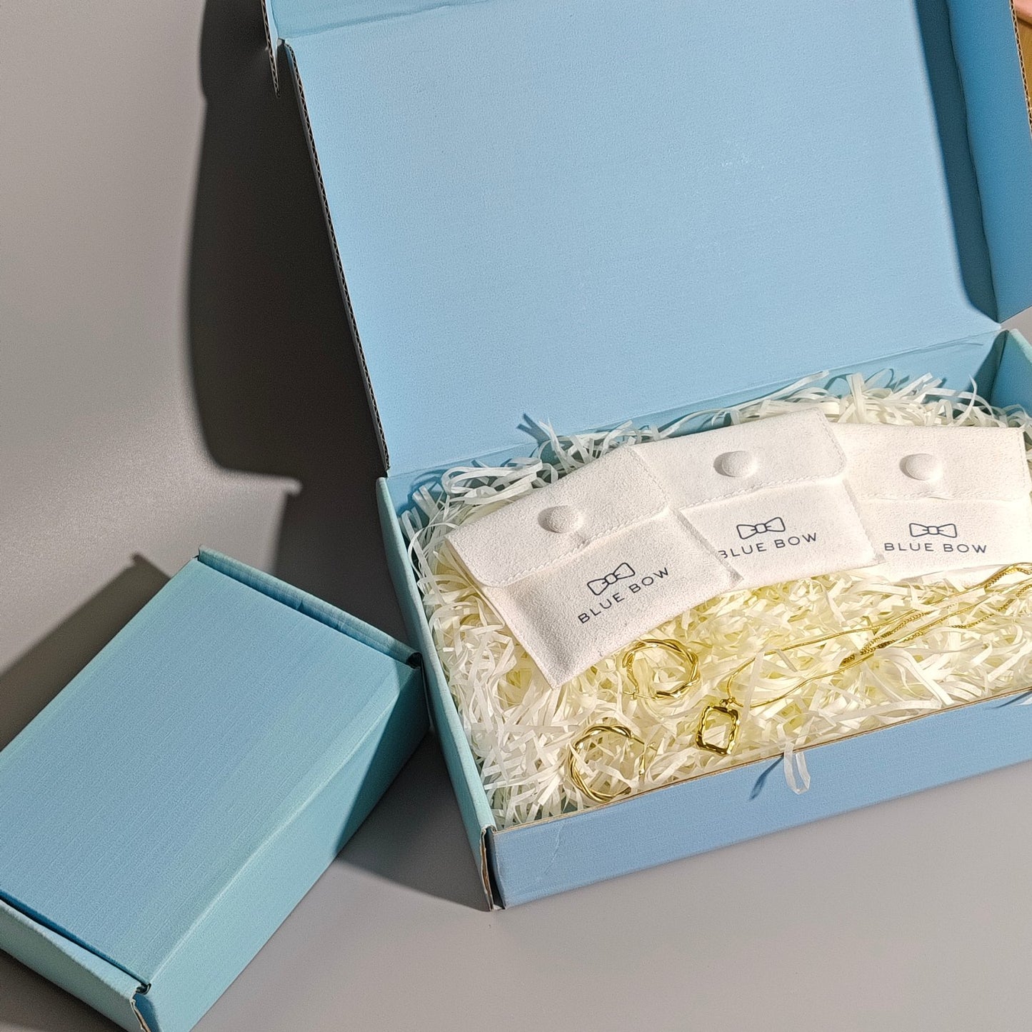 Small Corrugated Cardboard Custom Shipping Mailer Box Eco Recyclable Foldable Aircraft Carton Custom Logo Print Cosmetic Jewelry Small Gift Packaging OEM Wholesale