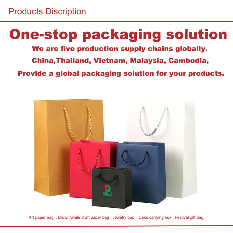 Art Paper Bags With Your Own Logo Recyclable Luxury Custom Shopping Bag For Clothing Cosmetic Wedding Gift Pack