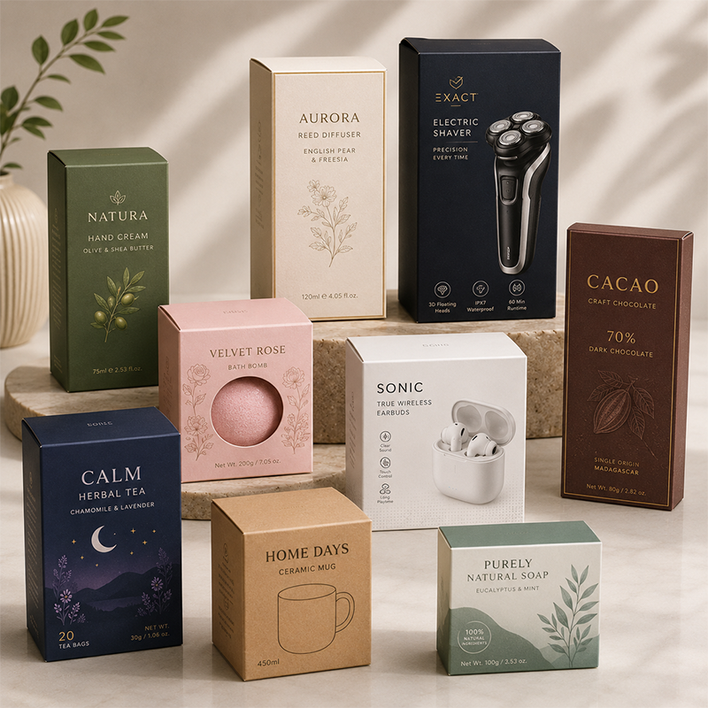 Custom Printed Skin Care Paper Box Luxury Recyclable Art Paper Cosmetic Carton Custom Logo For Serum Cream Toner Facial Mask Beauty Retail Packaging