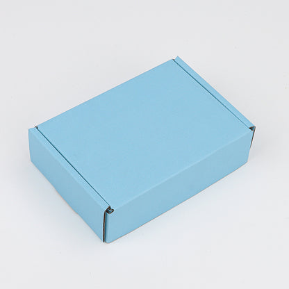 Small Corrugated Cardboard Custom Shipping Mailer Box Eco Recyclable Foldable Aircraft Carton Custom Logo Print Cosmetic Jewelry Small Gift Packaging OEM Wholesale