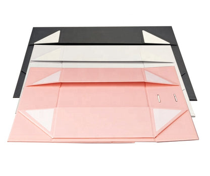 Foldable Collapsible Magnetic Rigid Gift Box Recyclable Flat Pack EVA Velvet Lined Cosmetic Jewelry Apparel Wine Custom Logo Size Contact Us For Fold Luxury Gift Packaging Solutions