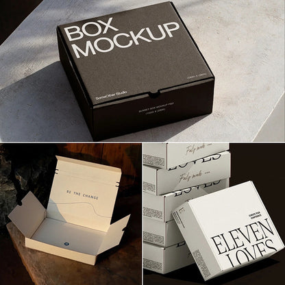 Custom Logo Luxury Premium Foldable Festive Magnetic Rigid Gift Box Flat Collapsible Flip Lid Box Full CMYK Print Holiday Christmas Wedding New Year Hamper Packaging OEM Wholesale
