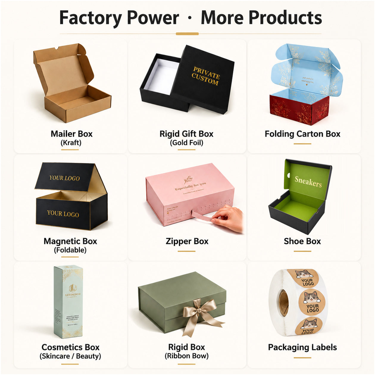 Corrugated Packaging Carton Custom Logo Printed Export Shipping Emballage Eco Recyclable Foldable Mailer Box Apparel Gift Cosmetic Packaging OEM Wholesale