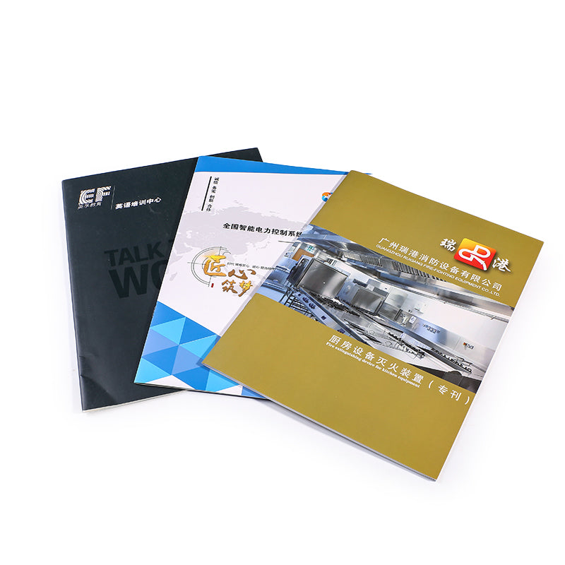 Low Price Personalized Advertising Book & Flyer Printing Full Color CMYK Custom Logo Promotional Brochure Leaflet Wholesale Printing Service