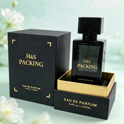 Luxury Custom Logo Heaven And Earth Lid Base Rigid Gift Box Custom Emboss Hot Stamping Print For Cosmetic Jewelry Tea Wedding Holiday Luxury Packaging OEM Wholesale