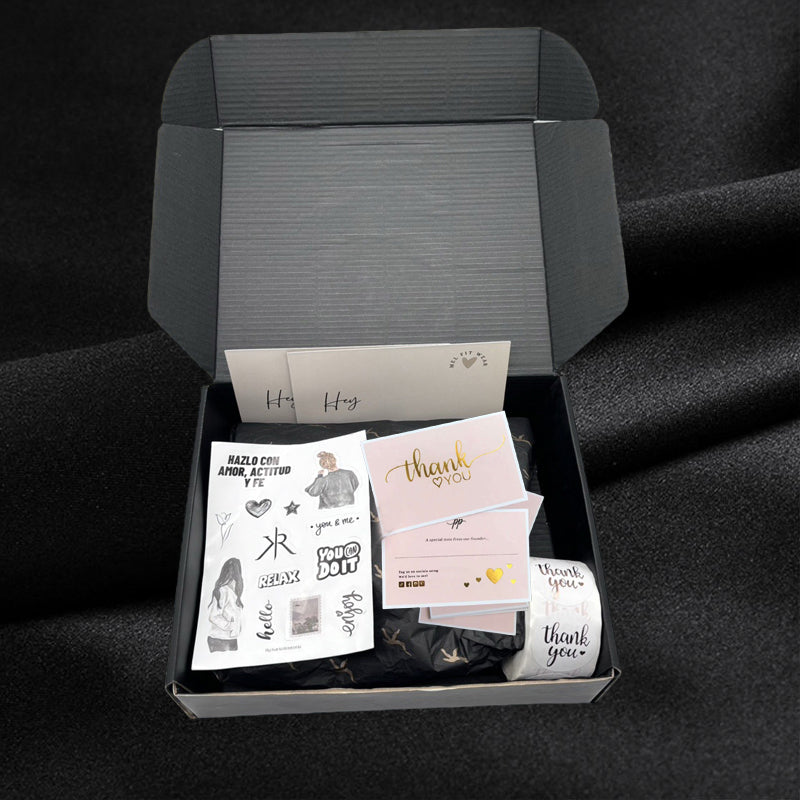Custom Logo Business Thank You Cards Full Color CMYK Printing Gold Foil Matte Thick Cardstock Small Business Packaging Insert Visiting Card Wholesale Printing Service