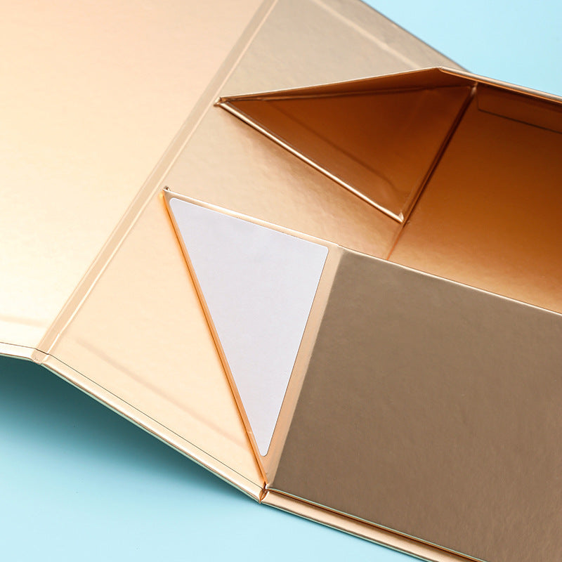 Premium Recyclable Paper Magnetic Rigid Gift Box Custom Logo Flip Luxury Packaging Box For Cosmetic & Jewelry