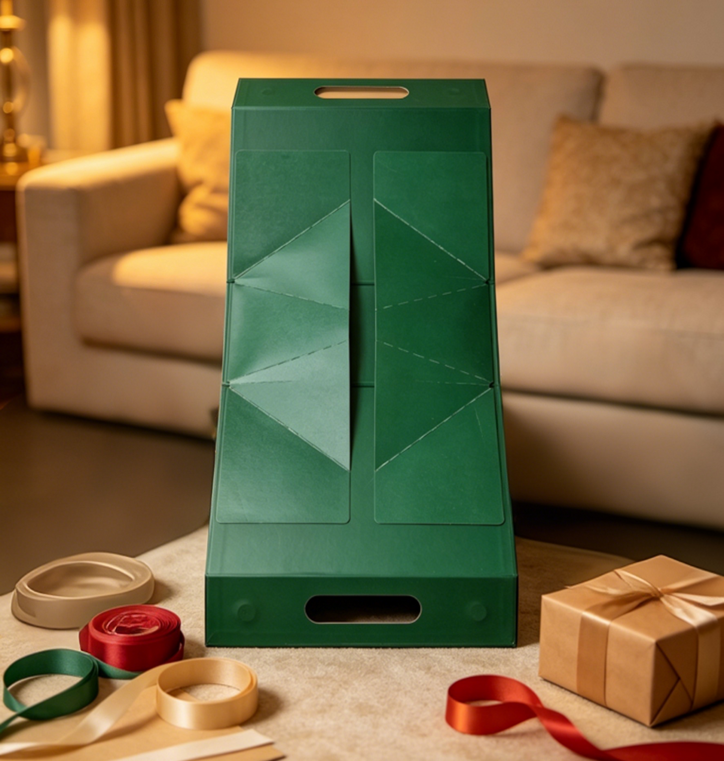 Wholesale Recycled Materials Collapsible One-Piece Magnetic Rigid Gift Box Flat Foldable Custom Logo For Cosmetic Jewelry Apparel Food Wedding OEM Packaging