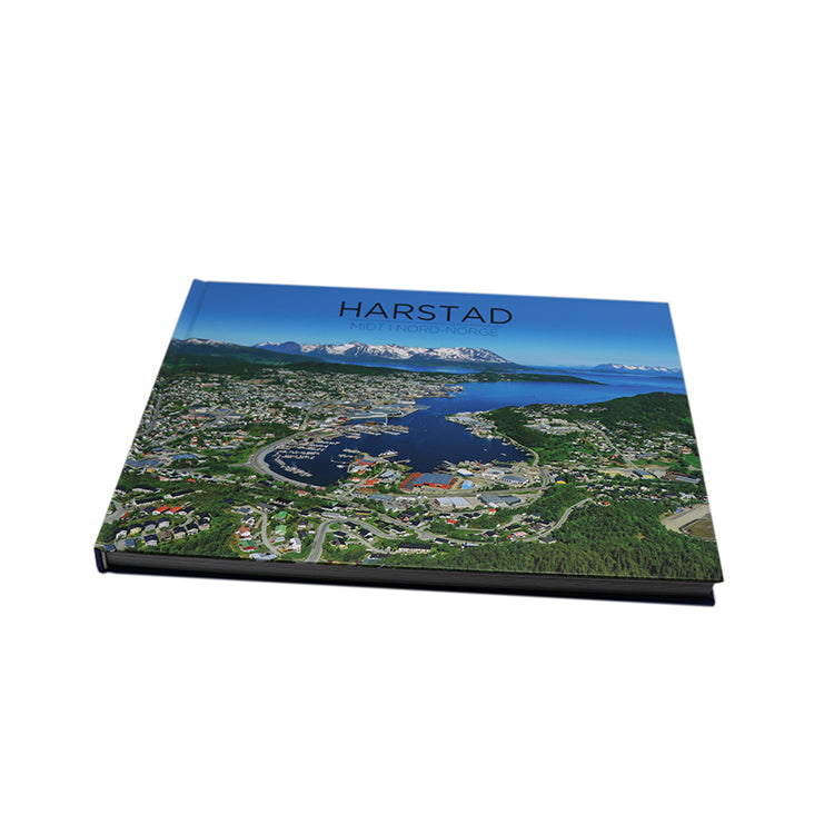 Custom Made Photography Book Printing Service Full Color CMYK Layflat Hardcover Photo Portfolio Custom Logo Artist Gallery Wedding Landscape Photobook Printing Service