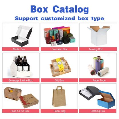 Factory Direct Custom Logo Paper Packaging Box Multi-Style Recyclable Custom Print Gift & Shipping Carton