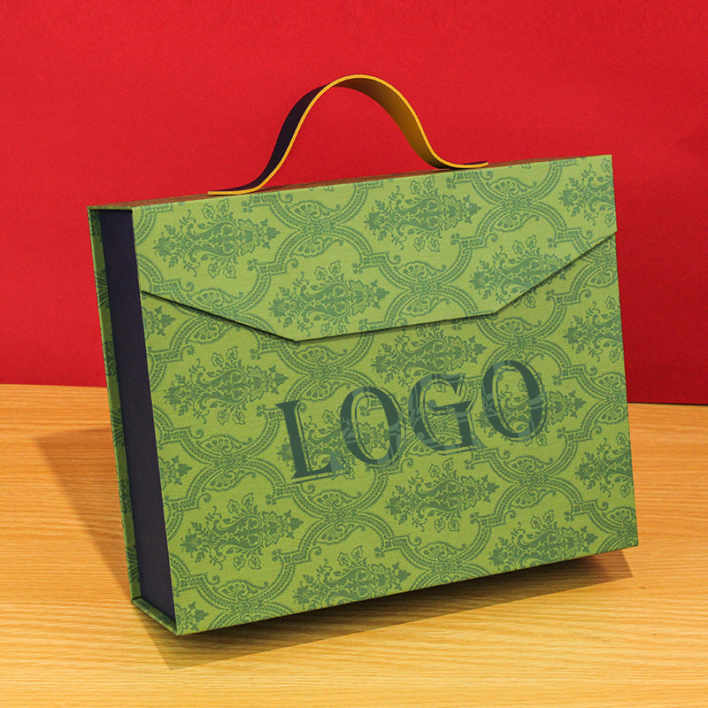 Custom Logo Luxury High Capacity Rigid Paper Gift Box Recyclable Large Capacity Packaging For Corporate Gift Cosmetic Apparel Wellness Set