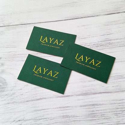 Factory Wholesale Custom Logo Printing Thank You Cards Personalized Paper Insert Card With Envelope Gold Foil UV Print Small Business Gift After-sales Greeting Card OEM ODM