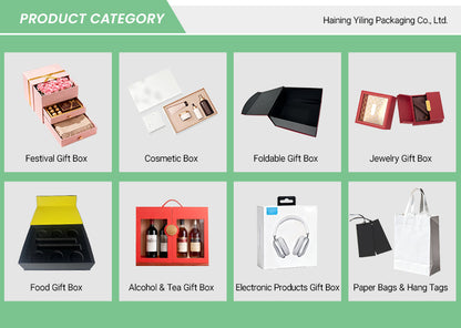 Eco Friendly Rigid Corrugated Handheld Gift Box Recyclable Kraft Paper Box With Rope Handle For Fruit Wine Festival Corporate Gift Packaging