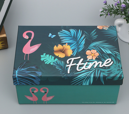 Custom Box Manufacturer Heaven And Earth Lid Base Rigid Gift Box Custom Logo Print Luxury Packaging For Cosmetic Jewelry Tea Watch Apparel OEM Wholesale