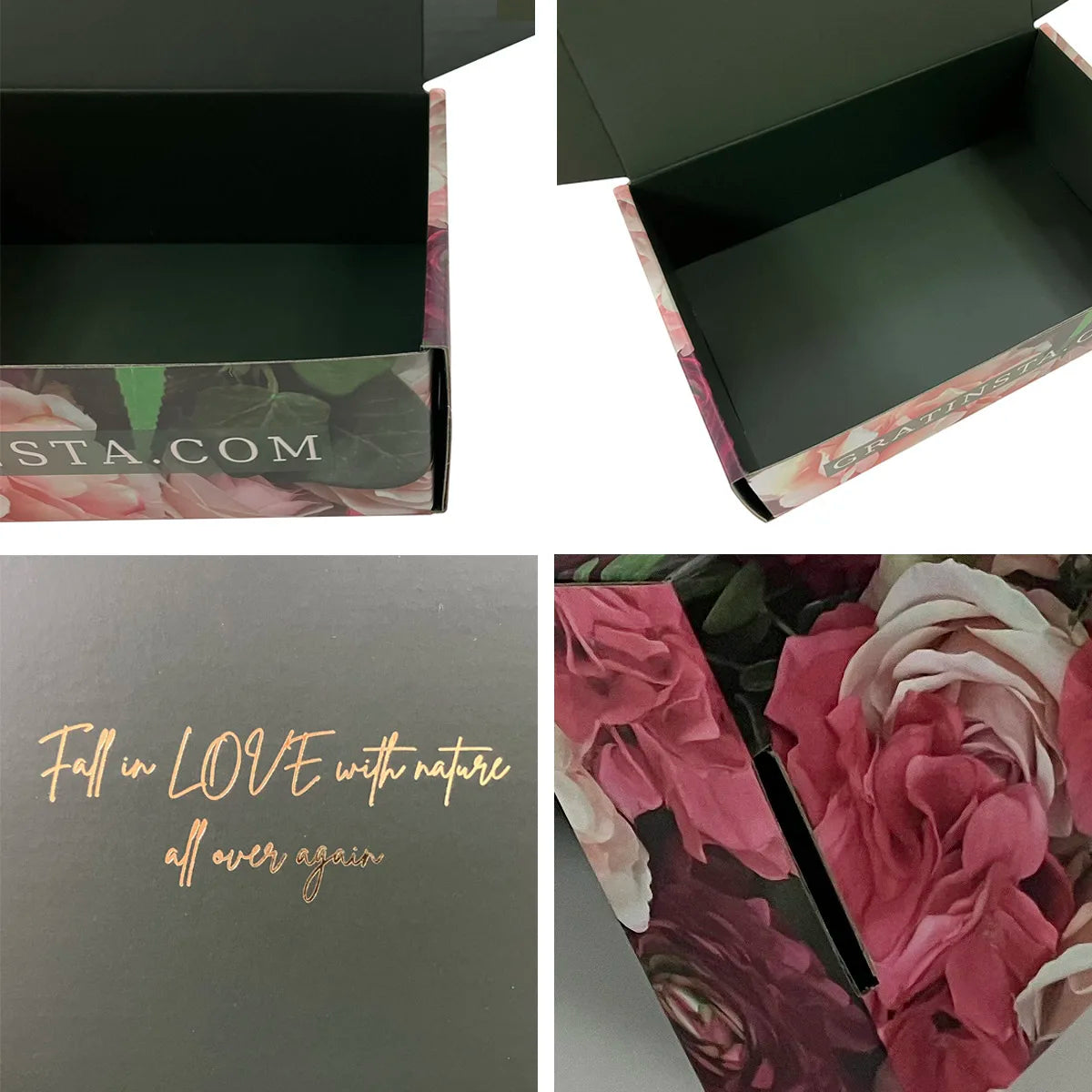 Luxury Skincare Clothes Flower Mailing Gift Packaging Cardboard Corrugated Shipping Subscription Mailer Boxes Custom Design