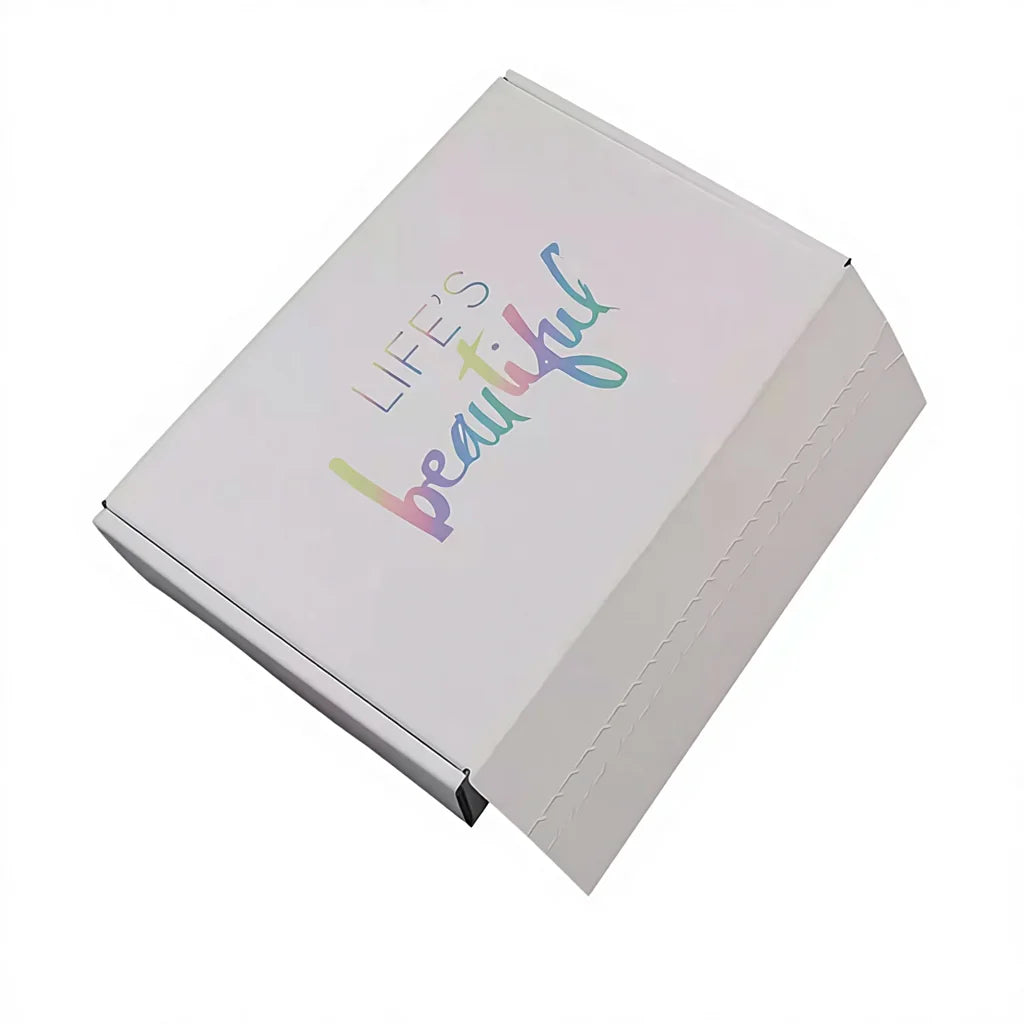Custom Creative Full Color Printed Product Corrugated Cardboard Paper Shipping Packaging Mailing Carton Boxes with Printing Logo