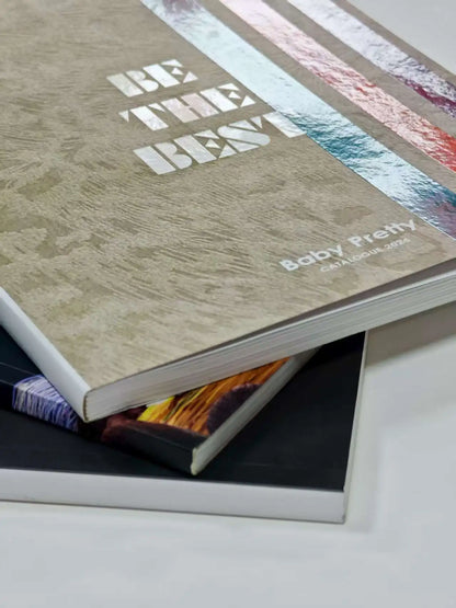 Matt Lamination UV Printing Soft Cover Fancy Paper Saddle Stitching Four-Color Brochure Offset Paper Customized Printing Catalog