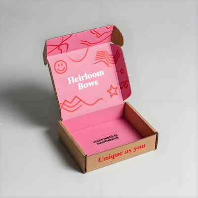 Recycled Materials Packaging Box with Sticker for Eyelash Boxes for Eco-Friendly Storage and Display