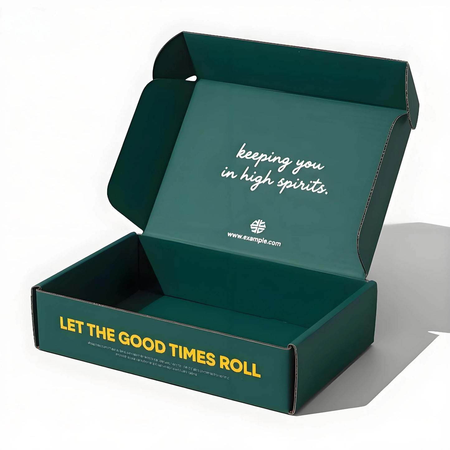 High Quality Sage Green Gift Box with Matte Lamination and Spot UV Finish Green Box Green Packaging for Eco-Friendly Shipping