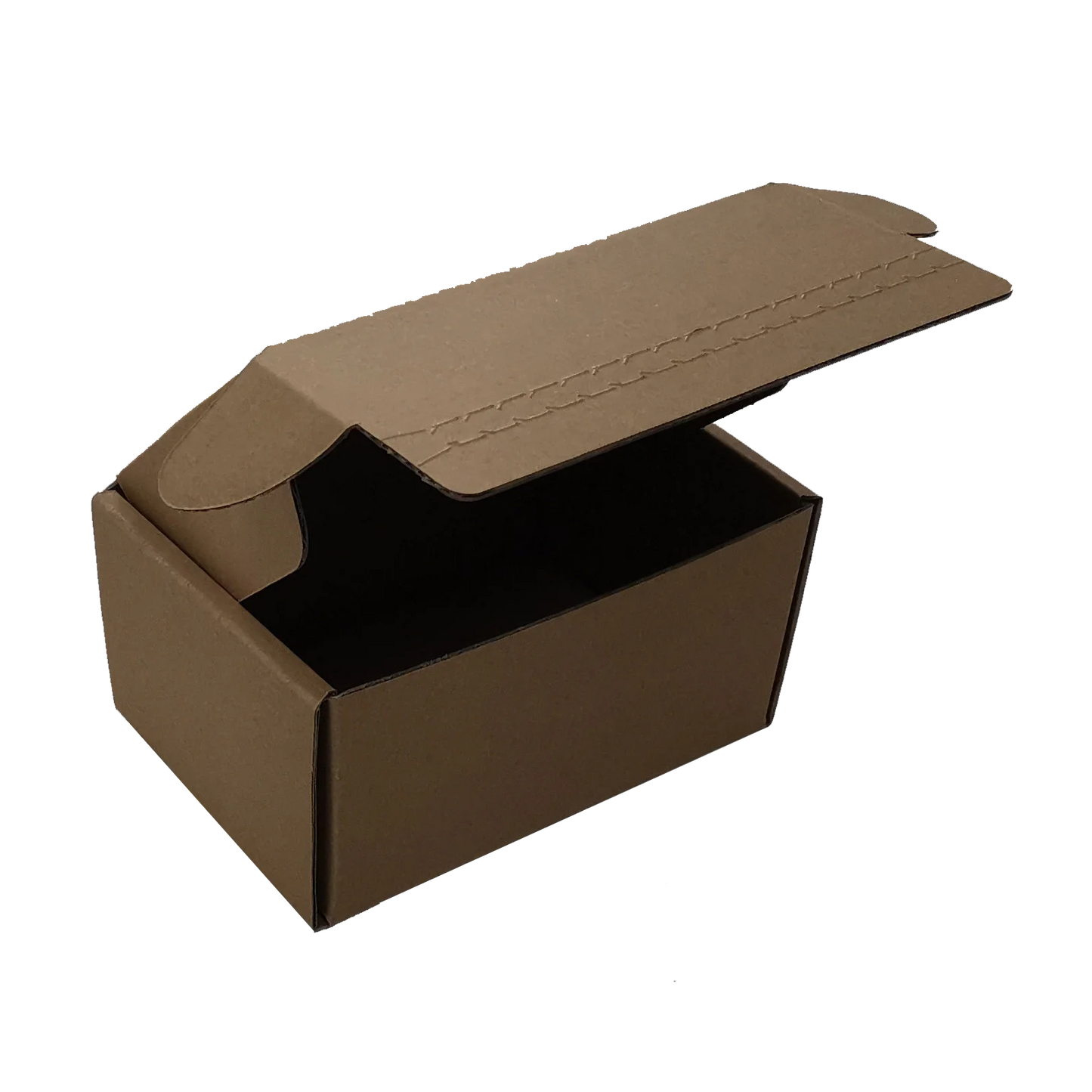 Wholesale  Cheap Natural Brown Kraft Cardboard Corrugated Custom logo Printed Packaging Paper Box with Adhesive Strip Zipper