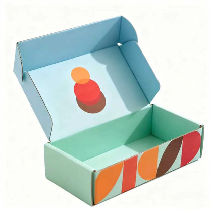 Recycled Materials Customized Shoes Clothing Corrugated Board Box Green Packaging Gift Craft Shipping Mailer Subscription Box