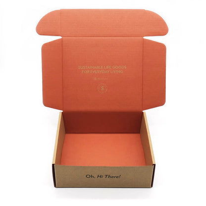 Custom Logo Packaging Cardboard Plate Carton Mailer Box Baby Clothing Shoes Corrugated Packaging Paper Shipping Boxes