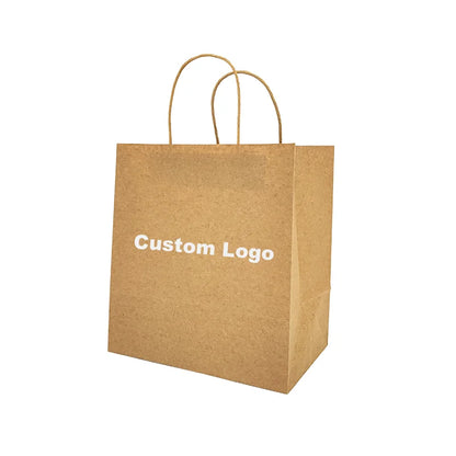 Custom Package Design Candle Box and Paper Bag Set Kraft Paper Scented Candle Packaging for Gift FSC BSCI Certified Gift Bag