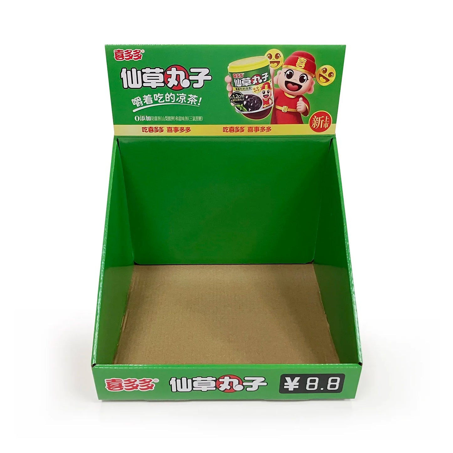 Shelf Ready Corrugated Cardboard Counter Display Box PDQ Tear Away Packaging for Retail Store Shipping for Cardboard Packaging