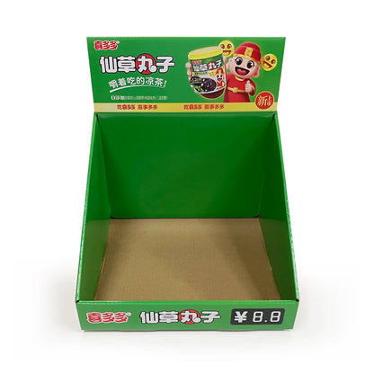 Shelf Ready Corrugated Cardboard Counter Display Box PDQ Tear Away Packaging for Retail Store Shipping for Cardboard Packaging