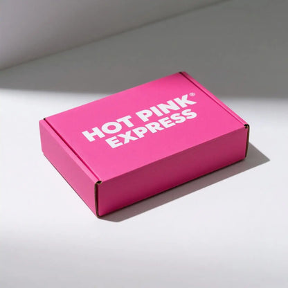 Custom Cardboard Paper Corrugated Boxes pink Postal Shipping Mailer Boxes Courier Mailing Boxes Packaging Hot pink