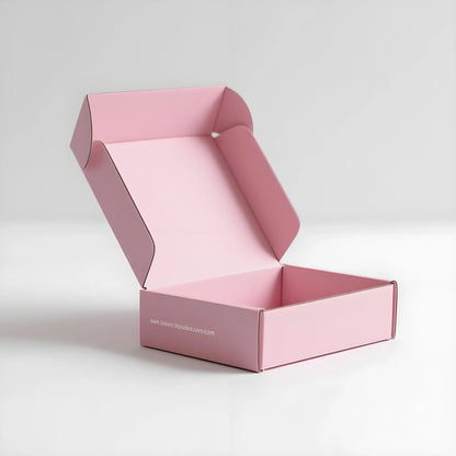 Customize Pink Gift Mailer Box Glossy and Matt Laminated for Socks for Mailer &