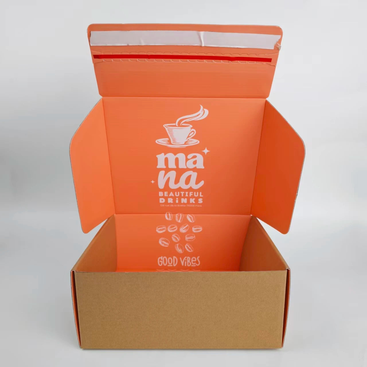 Premium Branded Shipping Box High Quality Offset Printed Corrugated Inside for Retail Drinks Apparel FSC Top Factory