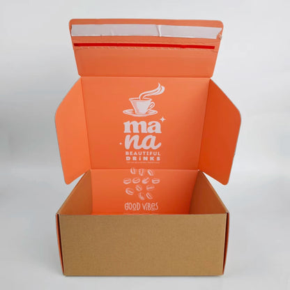 Premium Branded Shipping Box High Quality Offset Printed Corrugated Inside for Retail Drinks Apparel FSC Top Factory