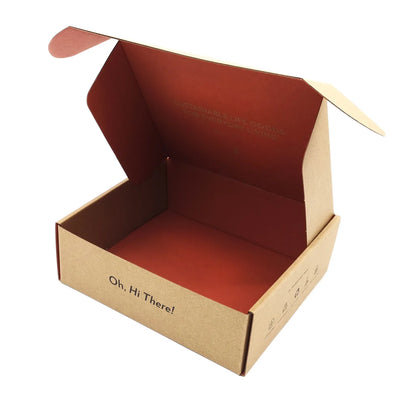OEM/ODM Corrugated Cardboard Box Manufacturers Paper Wedding Gift Box Packaging with Ri Rectangle Craft Paper Box