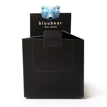 Package Design Customized Heavy Weight Thick Cardstock Display Box Rack with Spot UV and Silver Foil FSC Material Certificated