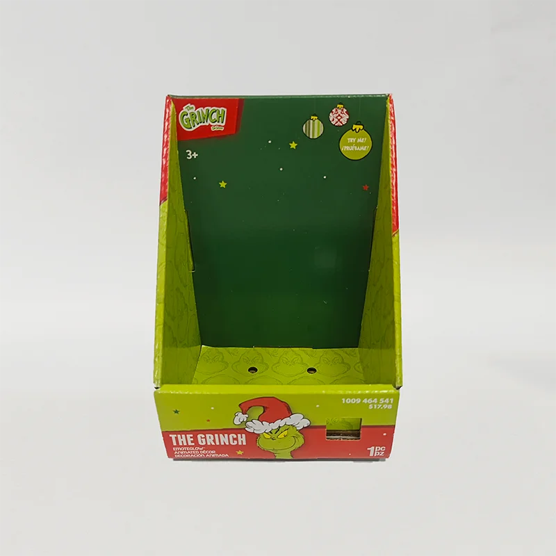 Factory Price Free Design Advertising Pop Countertop Cardboard Paper PDQ Display Box Small Counter Table Top Display Stand