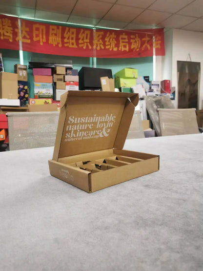 Factory Mailing Kraft Corrugated Professional Cardboard Paper Box Shipping Boxes Packaging Clothing Custom logo Made in China